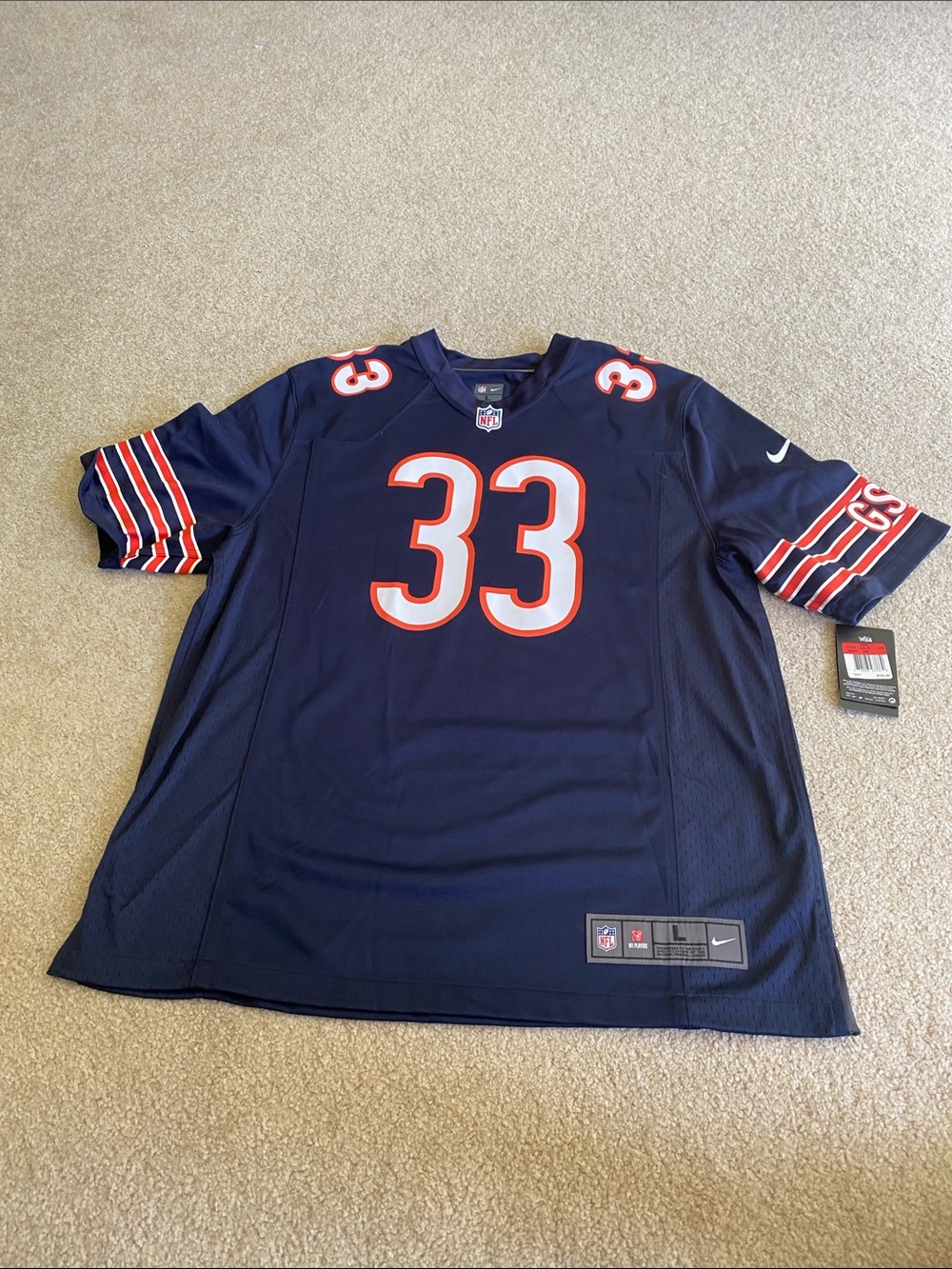 Chicago Bears Throwback Jersey #33-Tillman